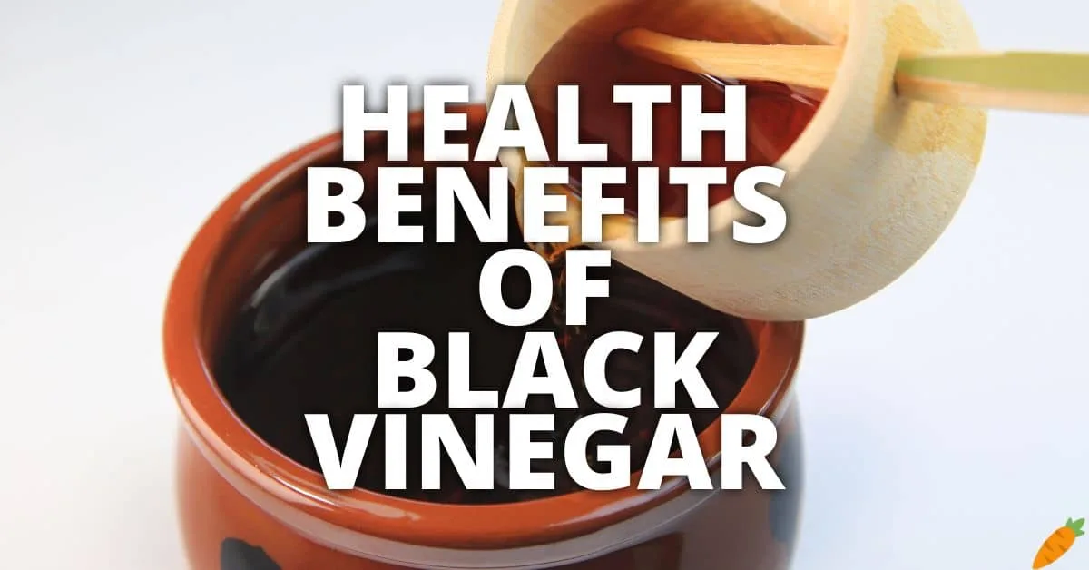 Potential Health Benefits Black Vinegar