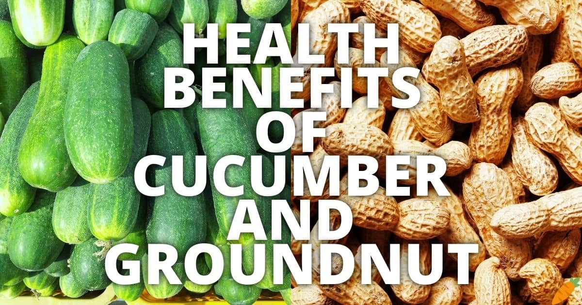 Potential Health Benefits Cucumber And Groundnut