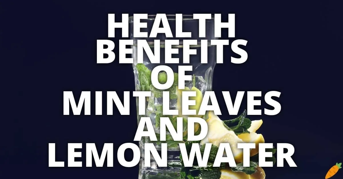 Potential Health Benefits Mint Leaves And Lemon Water