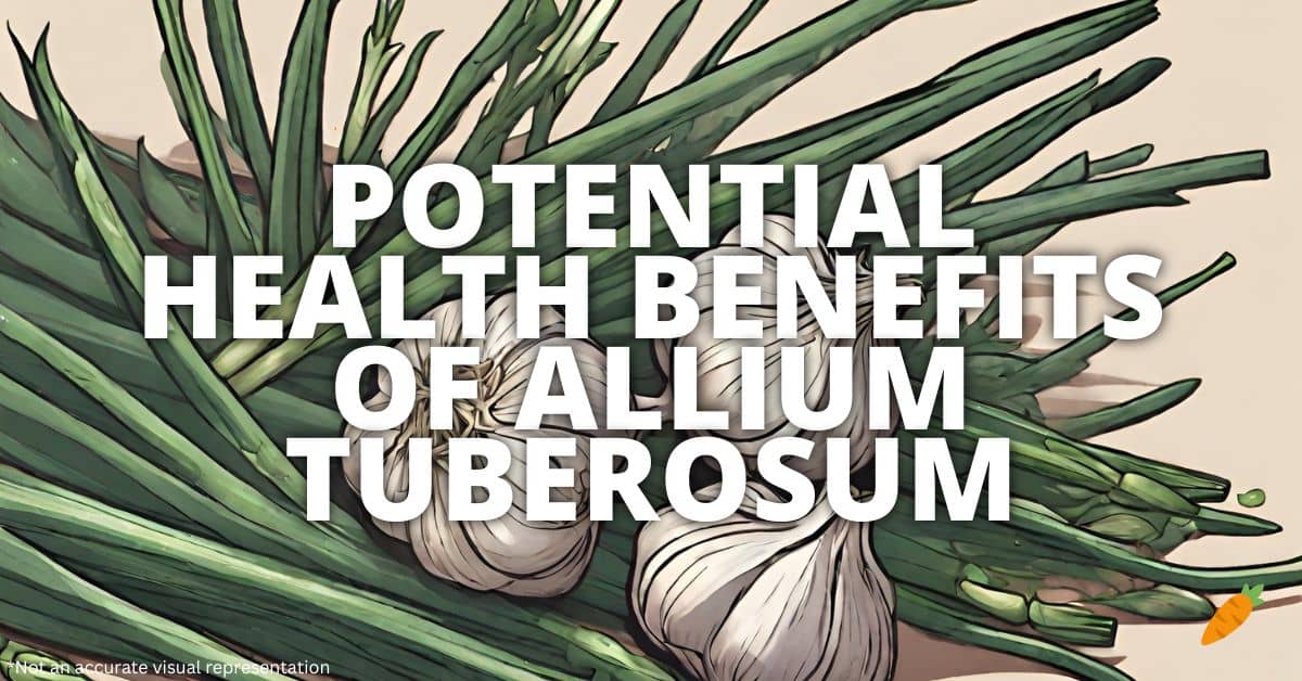 Health Benefits Allium Tuberosum