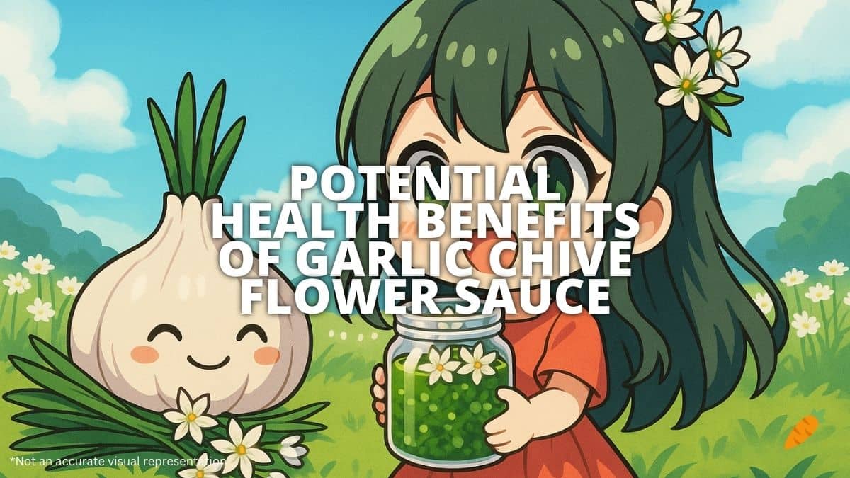 Health Benefits Of Garlic Chive Flower Sauce