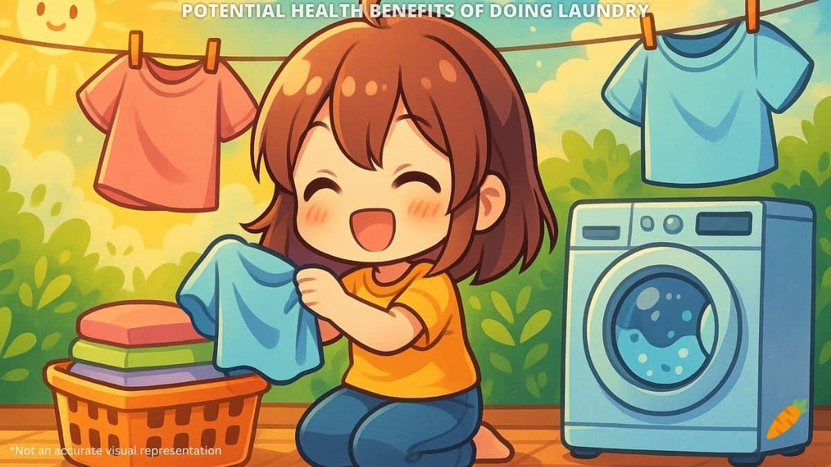 Health Benefits of Doing Laundry