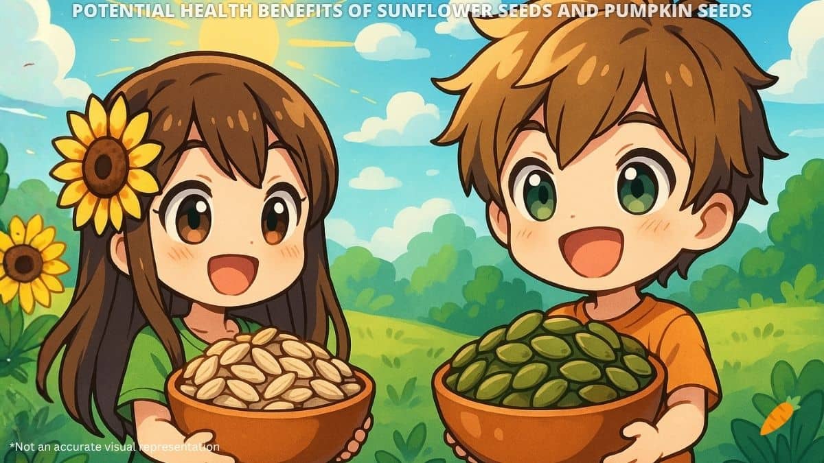 Health Benefits of Sunflower Seeds and Pumpkin Seeds
