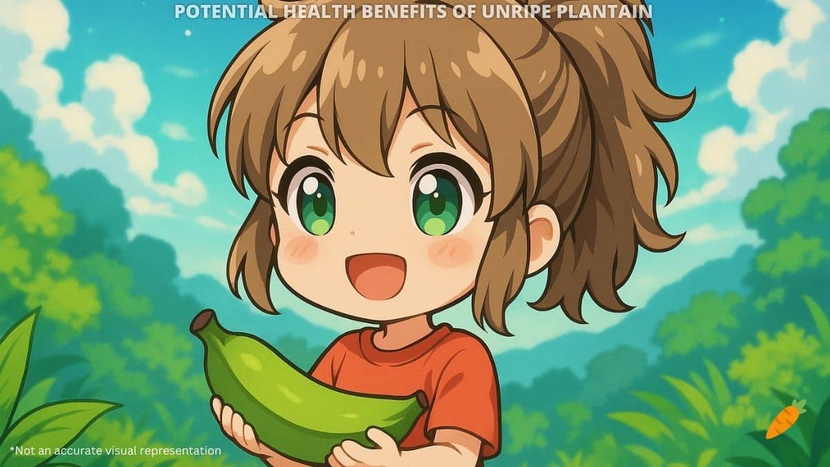 Health Benefits of Unripe Plantain